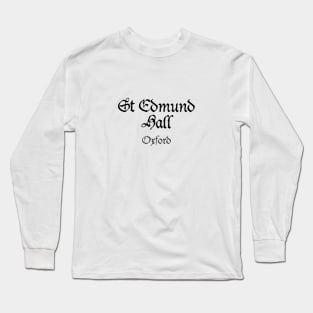 Oxford St Edmund Hall College Medieval University Long Sleeve T-Shirt